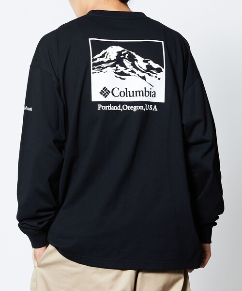 FREAK'S STORE（フリークスストア）の「WEB限定 Columbia/コロンビア インペリアルパーク バックプリント ロングスリーブTシャツ/ロンT/PM0555（Tシャツ/カットソー・メンズ・ホワイト/ブラック/ベージュ/ネイビー/グリーン/ホワイト系その他/ブラック系その他/ベージュ系その他/グリーン系その他/ネイビー系・SMALL/MEDIUM/LARGE/X-LARGE）」の21枚目の写真