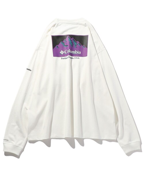 FREAK'S STORE（フリークスストア）の「WEB限定 Columbia/コロンビア インペリアルパーク バックプリント ロングスリーブTシャツ/ロンT/PM0555（Tシャツ/カットソー・メンズ・ホワイト/ブラック/ベージュ/ネイビー/グリーン/ホワイト系その他/ブラック系その他/ベージュ系その他/グリーン系その他/ネイビー系・SMALL/MEDIUM/LARGE/X-LARGE）」の22枚目の写真