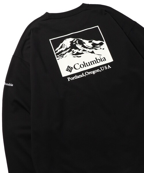 FREAK'S STORE（フリークスストア）の「WEB限定 Columbia/コロンビア インペリアルパーク バックプリント ロングスリーブTシャツ/ロンT/PM0555（Tシャツ/カットソー・メンズ・ホワイト/ブラック/ベージュ/ネイビー/グリーン/ホワイト系その他/ブラック系その他/ベージュ系その他/グリーン系その他/ネイビー系・SMALL/MEDIUM/LARGE/X-LARGE）」の3枚目の写真