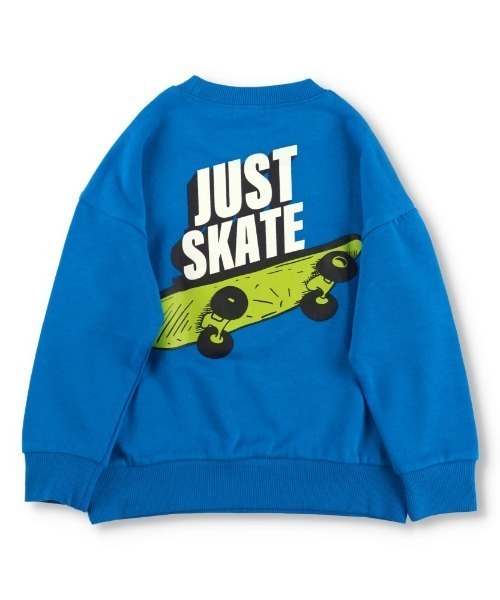 BRANSHES（ブランシェス）の「【bコレ】グラフィックトレーナー（スウェット・キッズ・カーキオリーブ/チャコールグレー/アイボリー/サックスブルー/レッド/ブラック/ブルー/カーキ/ベージュ・100/130/150/140/110/120/90/160）」の19枚目の写真