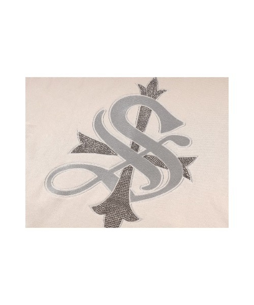 SUPPLIER(サプライヤー)の「A'GEM/9 × .kom『SUPPLIER/サプライヤー』CROSS LOGO HOODIE/クロスロゴ プルオーバーパーカー(パーカー・メンズ・ベージュ/グリーン/ブラック/パープル・M/L/XL)」の13枚目の写真