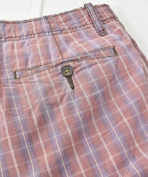 J.CREW(ジェイクルー)の「【ヴィンテージ古着】J.CREW / J.クルー チェック柄 コットン ショートパンツ(その他パンツ・メンズ・パープル・30)」の3枚目の写真