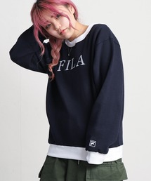 FILA | 【別注】【FILA】ロゴ4タイプ　アソートルーズシルエットスウェットトレーナー【ユニセックス】(スウェット)