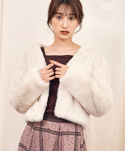 エコファーコクーンコート