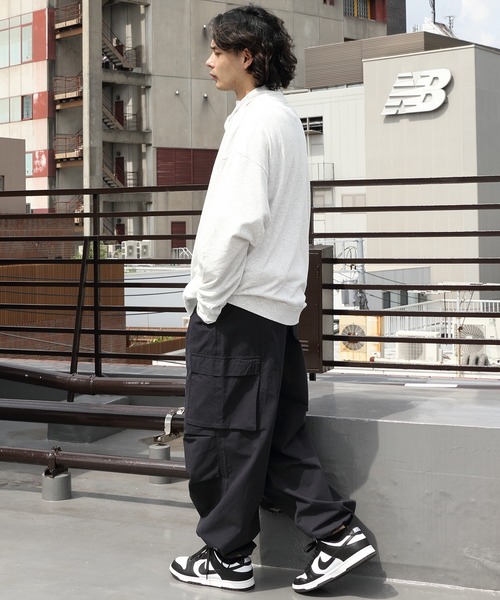 ８(eight)（エイト）の「ハーフジップスウェット（スウェット・メンズ・アッシュグレー/チャコール/ネイビー/マスタード・MEDIUM/LARGE）」の17枚目の写真