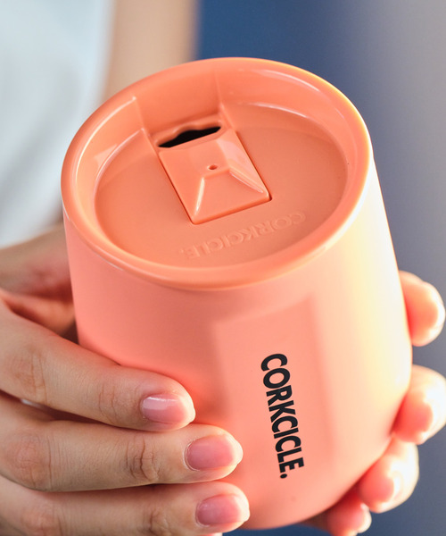 CORKCICLE（コークシクル）の「【在庫限り】12oz/300ml NEON STEMLESS Tumbler ステムレスタンブラー ネオン Coral/Citron/Kokomo/Berry Punch [CORKCICLE/コークシクル]（グラス/マグカップ/タンブラー・レディース・エメラルド/グリーン系その他/コーラル/フューシャピンク・ONE SIZE/ONESIZE）」の17枚目の写真