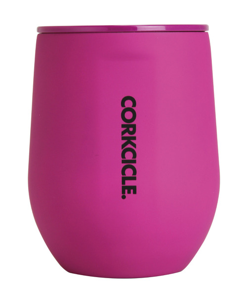 CORKCICLE（コークシクル）の「【在庫限り】12oz/300ml NEON STEMLESS Tumbler ステムレスタンブラー ネオン Coral/Citron/Kokomo/Berry Punch [CORKCICLE/コークシクル]（グラス/マグカップ/タンブラー・レディース・エメラルド/グリーン系その他/コーラル/フューシャピンク・ONE SIZE/ONESIZE）」の5枚目の写真