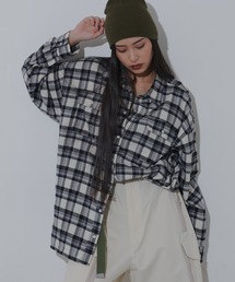 FIG&VIPER | BIGオーバーチェックシャツ(シャツ/ブラウス)
