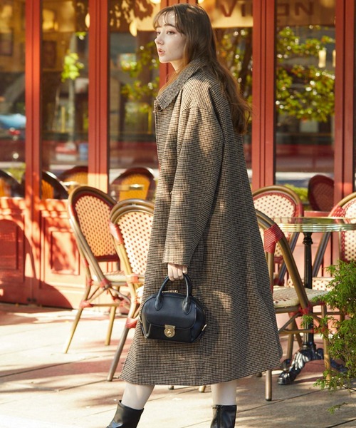 archives（アルシーヴ）の「ステンカラーコート（ステンカラーコート・レディース・グレー/モカ/アイボリー/ブラック/グレイッシュベージュ・MEDIUM）」の4枚目の写真