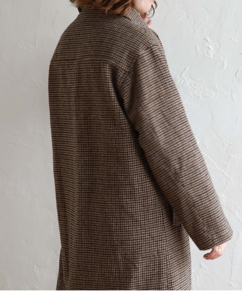 archives（アルシーヴ）の「ステンカラーコート（ステンカラーコート・レディース・グレー/モカ/アイボリー/ブラック/グレイッシュベージュ・MEDIUM）」の12枚目の写真