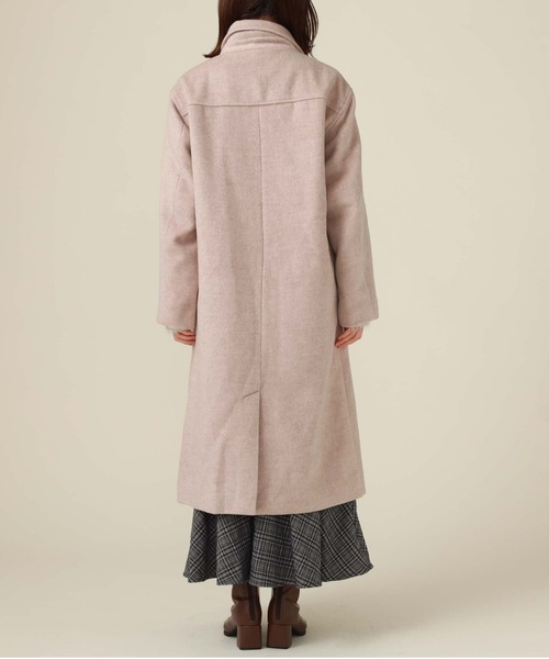 archives（アルシーヴ）の「ステンカラーコート（ステンカラーコート・レディース・グレー/モカ/アイボリー/ブラック/グレイッシュベージュ・MEDIUM）」の20枚目の写真