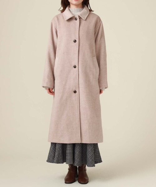 archives（アルシーヴ）の「ステンカラーコート（ステンカラーコート・レディース・グレー/モカ/アイボリー/ブラック/グレイッシュベージュ・MEDIUM）」の18枚目の写真