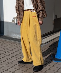Perushu | ワイドバルーンコーデュロイパンツ(その他パンツ)