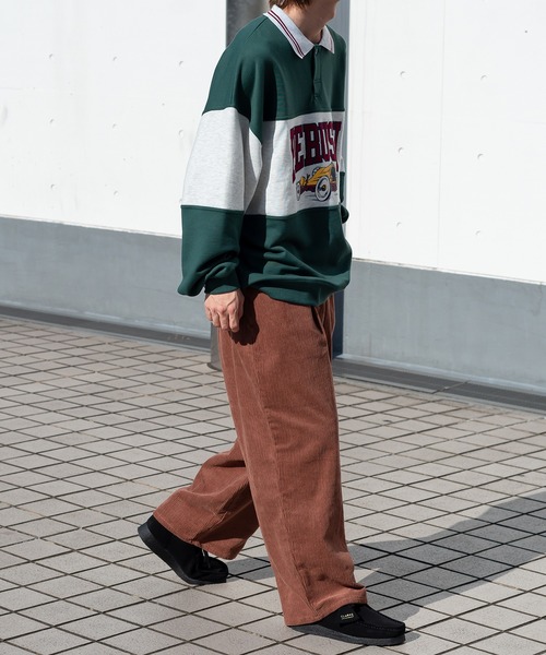 Perushu(ペルーシュ)の「ワイドバルーンコーデュロイパンツ(その他パンツ・メンズ・ブラウン/イエロー/オフホワイト/ブルー・LARGE/MEDIUM/SMALL)」の15枚目の写真