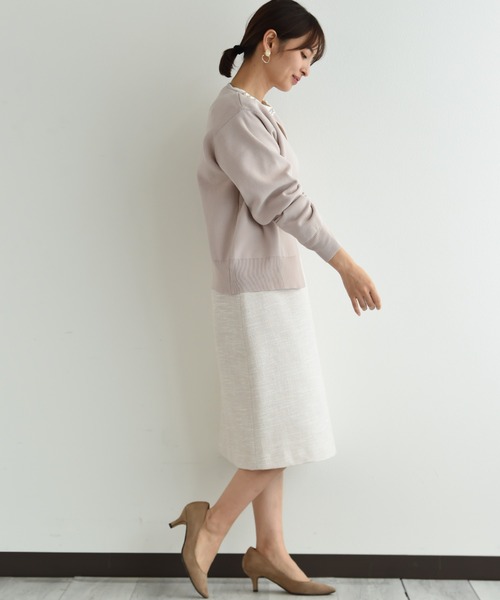 INTERPLANET(インタープラネット)の「軽量パール付きカーディガン(カーディガン/ボレロ・レディース・ブラック/ピンクベージュ/オフホワイト・FREE)」の22枚目の写真