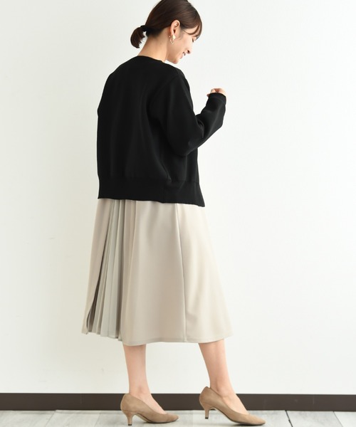 INTERPLANET(インタープラネット)の「軽量パール付きカーディガン(カーディガン/ボレロ・レディース・ブラック/ピンクベージュ/オフホワイト・FREE)」の6枚目の写真