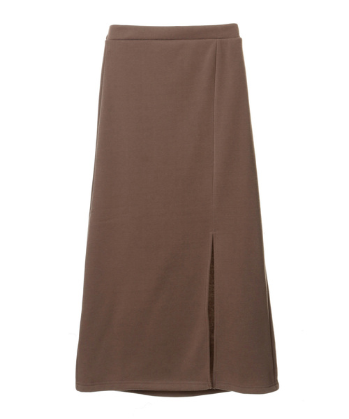 SOFFITTO(ソフィット)の「スリット入りナロースカート(取り扱い店舗限定)(スカート・レディース・ブラック/モカ/テラコッタ・M)」の3枚目の写真