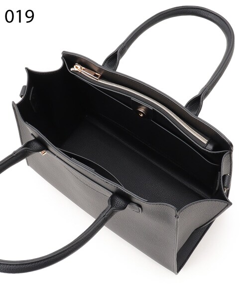 SHOO・LA・RUE（シューラルー）の「◆スクエアトート（トートバッグ・レディース・アイボリー/ブラック/グレー・00）」の10枚目の写真