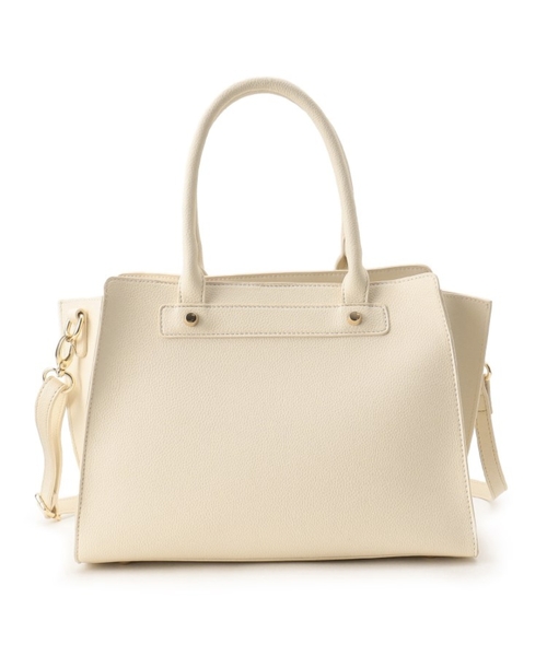 SHOO・LA・RUE（シューラルー）の「◆スクエアトート（トートバッグ・レディース・アイボリー/ブラック/グレー・00）」の12枚目の写真