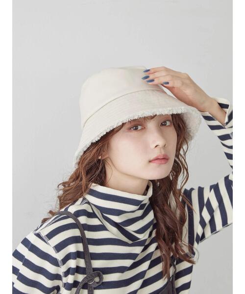 AMERICAN HOLIC（アメリカンホリック）の「合皮ボアバケットハット（ハット・レディース・ブラック/ダークブラウン/グレイッシュベージュ・FREE）」の21枚目の写真