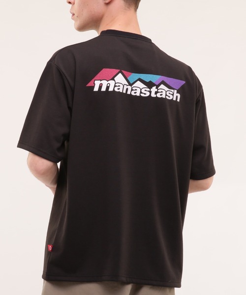 MANASTASH（マナスタッシュ）の「MANASTASH/マナスタッシュ/RE:PET TEE SCHEME LOGO（Tシャツ/カットソー・メンズ・ブラック/レモンイエロー/ホワイト・MEDIUM/LARGE/X-LARGE/XX-LARGE）」の3枚目の写真