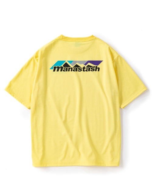 MANASTASH（マナスタッシュ）の「MANASTASH/マナスタッシュ/RE:PET TEE SCHEME LOGO（Tシャツ/カットソー・メンズ・ブラック/レモンイエロー/ホワイト・MEDIUM/LARGE/X-LARGE/XX-LARGE）」の18枚目の写真