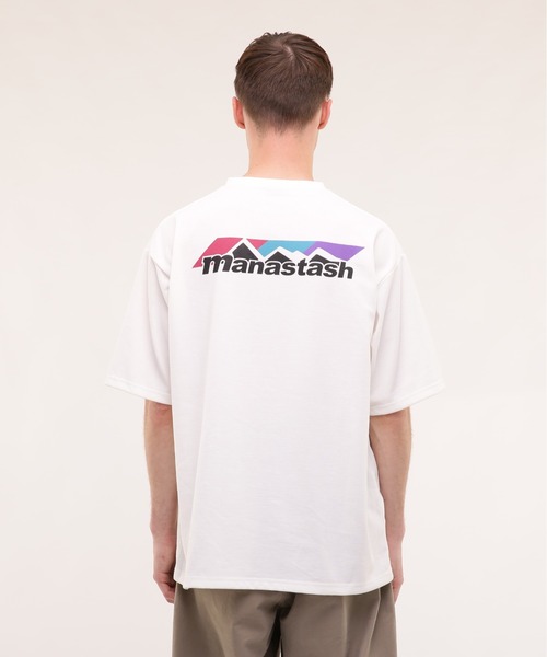 MANASTASH（マナスタッシュ）の「MANASTASH/マナスタッシュ/RE:PET TEE SCHEME LOGO（Tシャツ/カットソー・メンズ・ブラック/レモンイエロー/ホワイト・MEDIUM/LARGE/X-LARGE/XX-LARGE）」の12枚目の写真