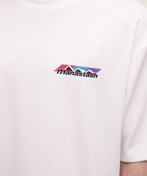 MANASTASH（マナスタッシュ）の「MANASTASH/マナスタッシュ/RE:PET TEE SCHEME LOGO（Tシャツ/カットソー・メンズ・ブラック/レモンイエロー/ホワイト・MEDIUM/LARGE/X-LARGE/XX-LARGE）」の10枚目の写真