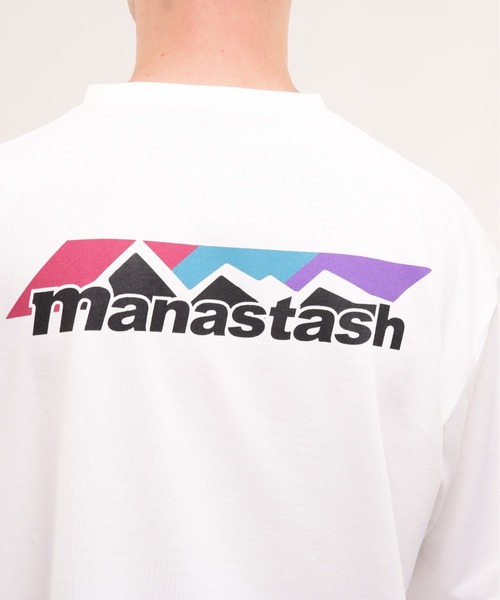 MANASTASH（マナスタッシュ）の「MANASTASH/マナスタッシュ/RE:PET TEE SCHEME LOGO（Tシャツ/カットソー・メンズ・ブラック/レモンイエロー/ホワイト・MEDIUM/LARGE/X-LARGE/XX-LARGE）」の7枚目の写真