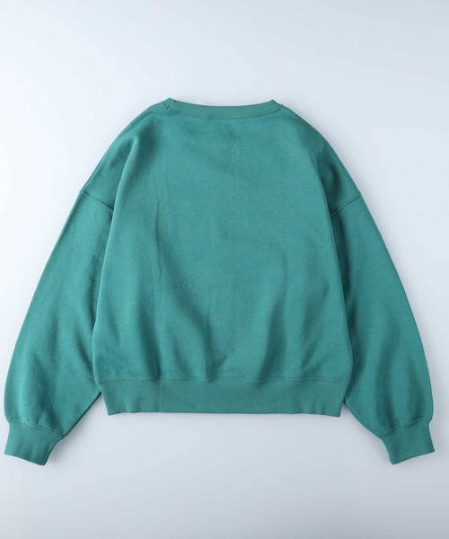 Champion(チャンピオン)の「【Champion】手書き風プリントクルースウェット(スウェット・レディース・グリーン/ダークグレー/ホワイト・L/M)」の21枚目の写真