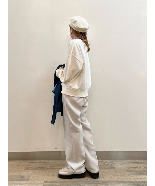 Champion(チャンピオン)の「【Champion】手書き風プリントクルースウェット(スウェット・レディース・グリーン/ダークグレー/ホワイト・L/M)」の11枚目の写真