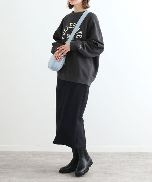SLOBE IENA（スローブイエナ）の「【Collegiate Pacific／カレッジエイト パシフィック】スウェット（スウェット・レディース・ナチュラル/グレー/チャコールグレー・FREE）」の6枚目の写真