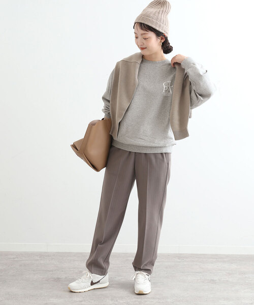 SLOBE IENA（スローブイエナ）の「【Collegiate Pacific／カレッジエイト パシフィック】スウェット（スウェット・レディース・ナチュラル/グレー/チャコールグレー・FREE）」の21枚目の写真