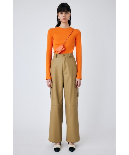 MOUSSY（マウジー）の「BASIC MINIMAL LS Tシャツ（Tシャツ