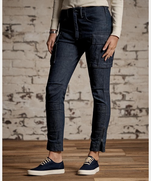 カーゴパンツ　スキニー　スリム　ストリート　ralph ラルフ カーゴパンツ スリム（ブランドラルフローレン）の通販