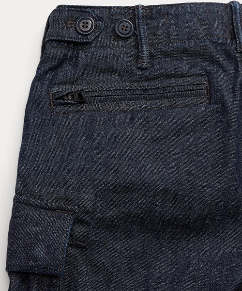 ストレッチ スキニー デニム カーゴ パンツ（カーゴパンツ）｜RRL