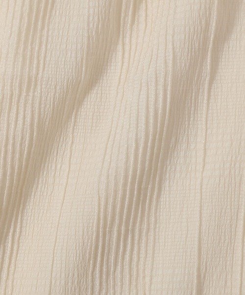 mysty woman（ミスティウーマン）の「ショルダーリボン2WAYブラウス 193444（シャツ/ブラウス・レディース・ピンク系その他/アイボリー/モカ/ブラウン・FREE）」の12枚目の写真