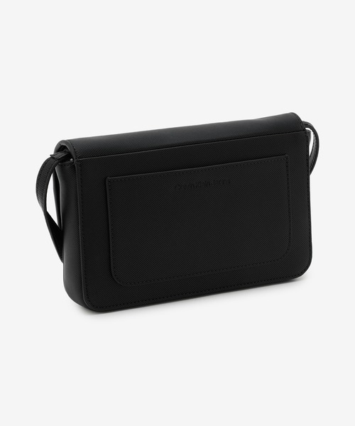 Calvin Klein（カルバン・クライン）の「ミニマルロゴショルダーウォレットバッグ（ショルダーバッグ・レディース・ブラック/ブラウン・FREE）」の4枚目の写真