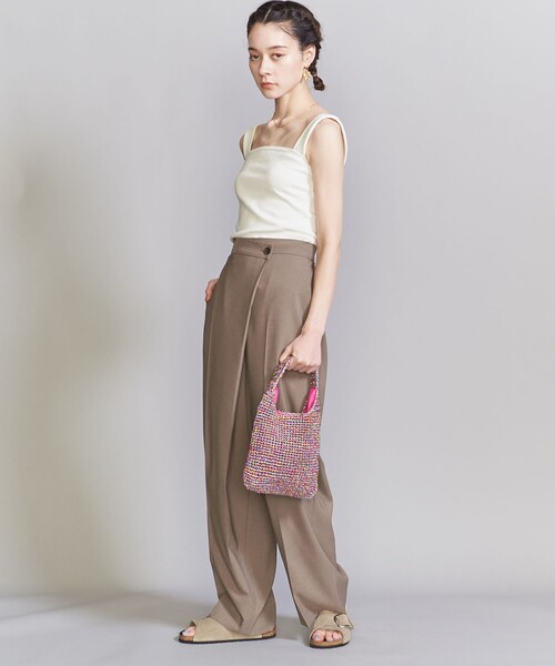 BEAUTY&YOUTH UNITED ARROWS（ビューティーアンドユースユナイテッドアローズ）の「オーロラ コード ミニ ワンショルダーバッグ（ショルダーバッグ・レディース・その他1/ホワイト/ターコイズブルー・FREE）」の22枚目の写真