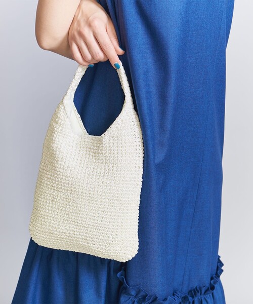 BEAUTY&YOUTH UNITED ARROWS（ビューティーアンドユースユナイテッドアローズ）の「オーロラ コード ミニ ワンショルダーバッグ（ショルダーバッグ・レディース・その他1/ホワイト/ターコイズブルー・FREE）」の21枚目の写真