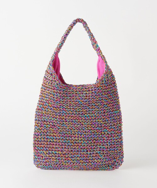 BEAUTY&YOUTH UNITED ARROWS（ビューティーアンドユースユナイテッドアローズ）の「オーロラ コード ミニ ワンショルダーバッグ（ショルダーバッグ・レディース・その他1/ホワイト/ターコイズブルー・FREE）」の5枚目の写真