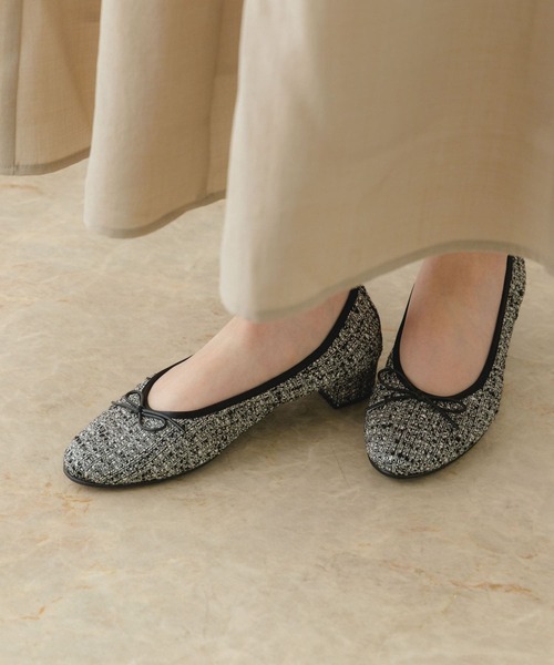 RODE SKO（ロデスコ）の「『MADE IN JAPAN』ヒールバレエシューズ