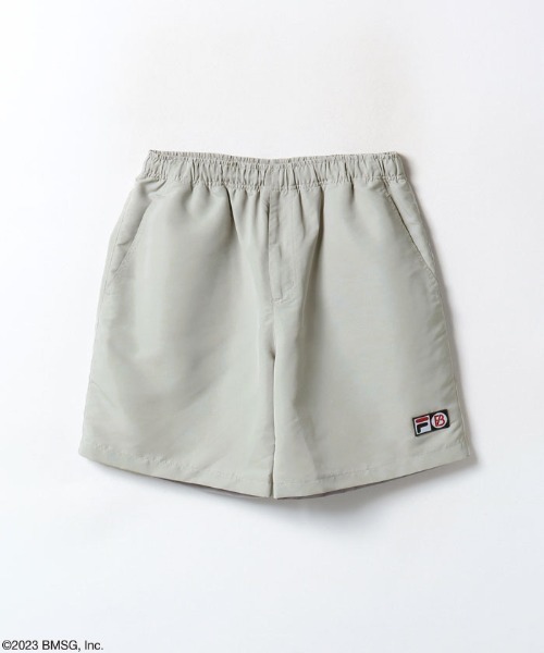 FILA(フィラ)の「【 FILA × BE:FIRST / フィラ × ビーファースト 】 BE:FIRST コラボハーフパンツ FB0785 DWB(その他パンツ・レディース・グレー/サックスブルー/ブラック/パープル/ピンク・MEDIUM/LARGE)」の3枚目の写真