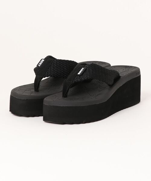 ROXY（ロキシー）の「KALLIE II/ロキシーサンダル（サンダル・レディース・マルチ/ブラック・25cm/24cm/23cm）」の2枚目の写真