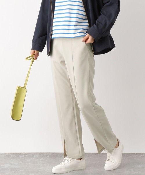 LEPSIM（レプシィム）の「ヨクノビフロントスリットパンツ　164014（その他パンツ・レディース・オレンジ/グレイッシュベージュ/ブラック・MEDIUM/LARGE）」の3枚目の写真