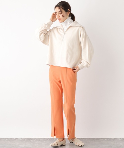 LEPSIM（レプシィム）の「ヨクノビフロントスリットパンツ　164014（その他パンツ・レディース・オレンジ/グレイッシュベージュ/ブラック・MEDIUM/LARGE）」の11枚目の写真