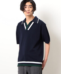 COMME　CA COMMUNE | チルデン ニットポロ(ポロシャツ)