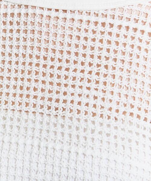 ARMY TWILL（アーミーツイル）の「【別注】＜ARMY TWILL＞メッシュTシャツ（Tシャツ/カットソー・レディース・ブラック/ホワイト・FREE）」の9枚目の写真