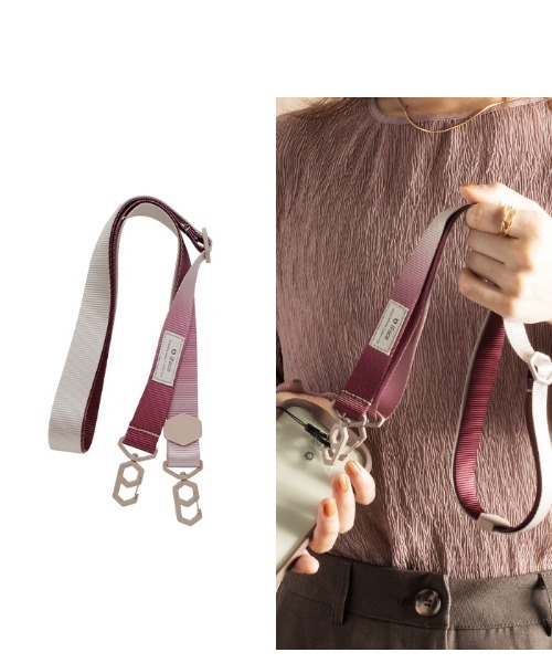 iFace（アイフェイス）の「iFace Hang and ショルダーストラップ（スマホグッズ・レディース・ベージュ/ライトカーキ/オレンジ/サックスブルー/ブラック/クリア/ラメ/その他1/ブルー系その他/グリーン系その他/グリーン系その他2/オレンジ系その他/ベージュ系その他/トリコロール/パープル系その他/ネイビー/パープル/ブラウン/桜/ライトグレー/アイボリー/バーガンディー/Moca・FREE）」の17枚目の写真