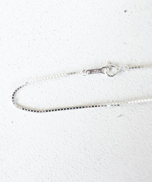 Magine（マージン）の「SILVER 925 スターリングシルバーベネチアンチェーンネックレス（M）45cm（ネックレス・メンズ・シルバー・FREE）」の3枚目の写真